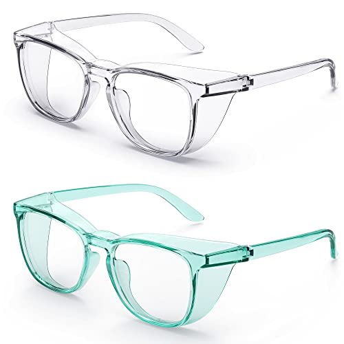 Clear+light Blue（2 Pack）