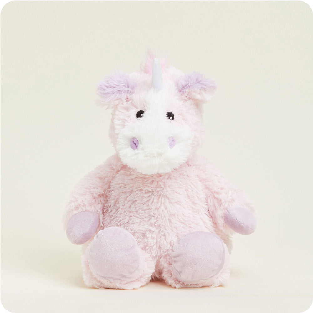 Weighted Heated Unicorn Stuffed Animal - Warmies Plush Toy for Stress Relief & Comfort | Perfect for Anxiety, Sleep Aid & Cold Weather Warmth