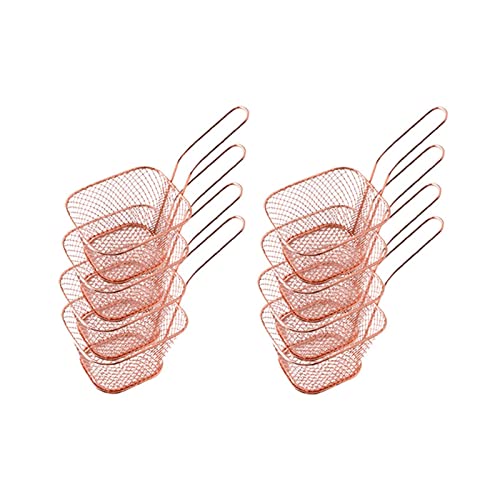 8pcs Rose Gold