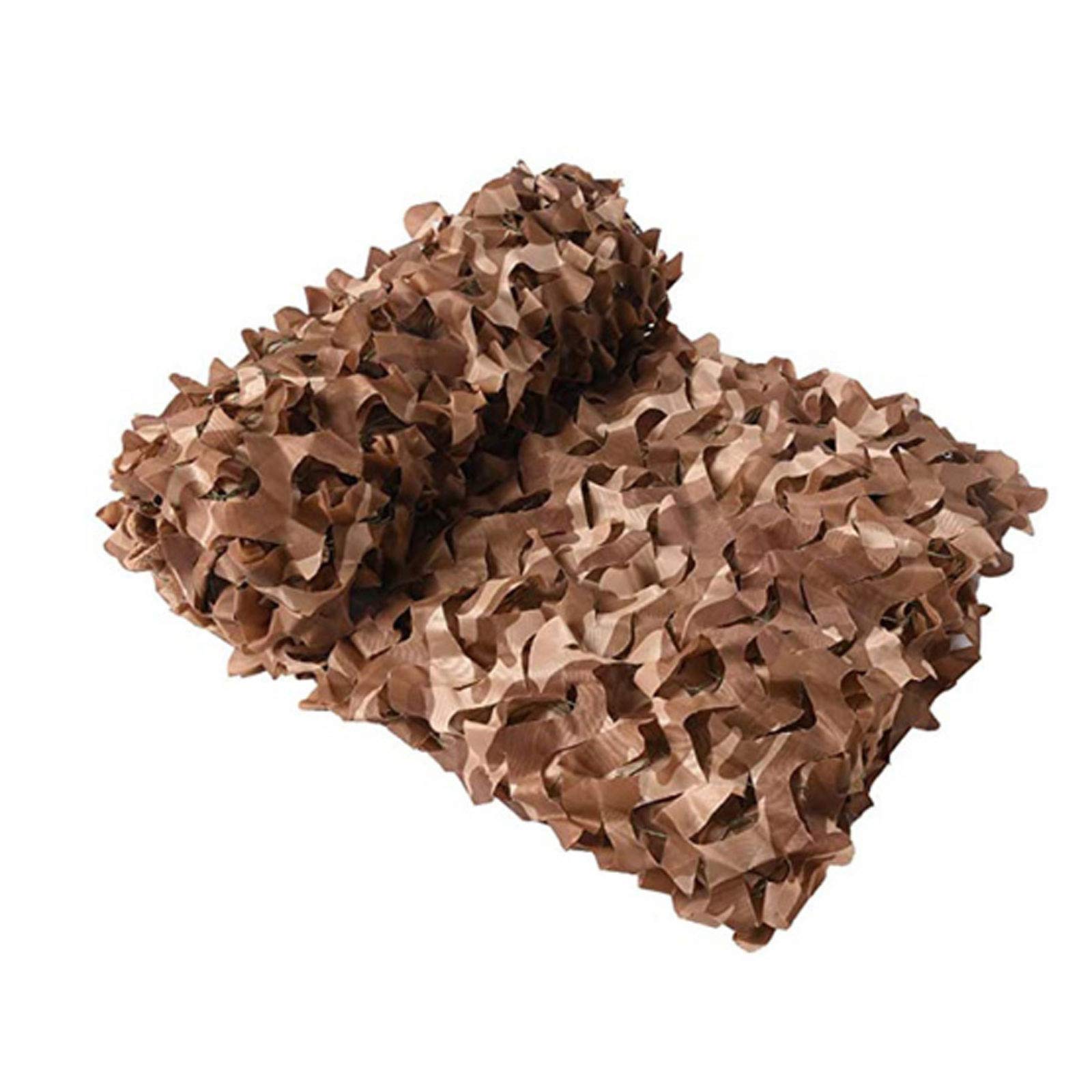 Camouflage Hunting Gear - 6x8m/19.6x26.2ft Desert Ghillie Suit for Kids Birthday Party, Rabbit Hunting & Tree Stand Decoration | Portable Camo Blind & Shooting Chair Cover | Perfect for Outdoor Adventures, Hunting Trips & Themed Parties