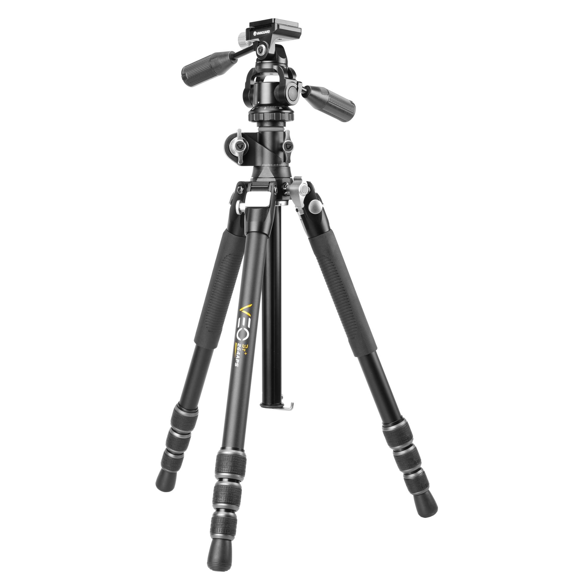 VEO 3T+ 264APS Lightweight Aluminum Travel Tripod with 360° Pan Head - Compact & Adjustable for Photography, Vlogging & Outdoor Adventures