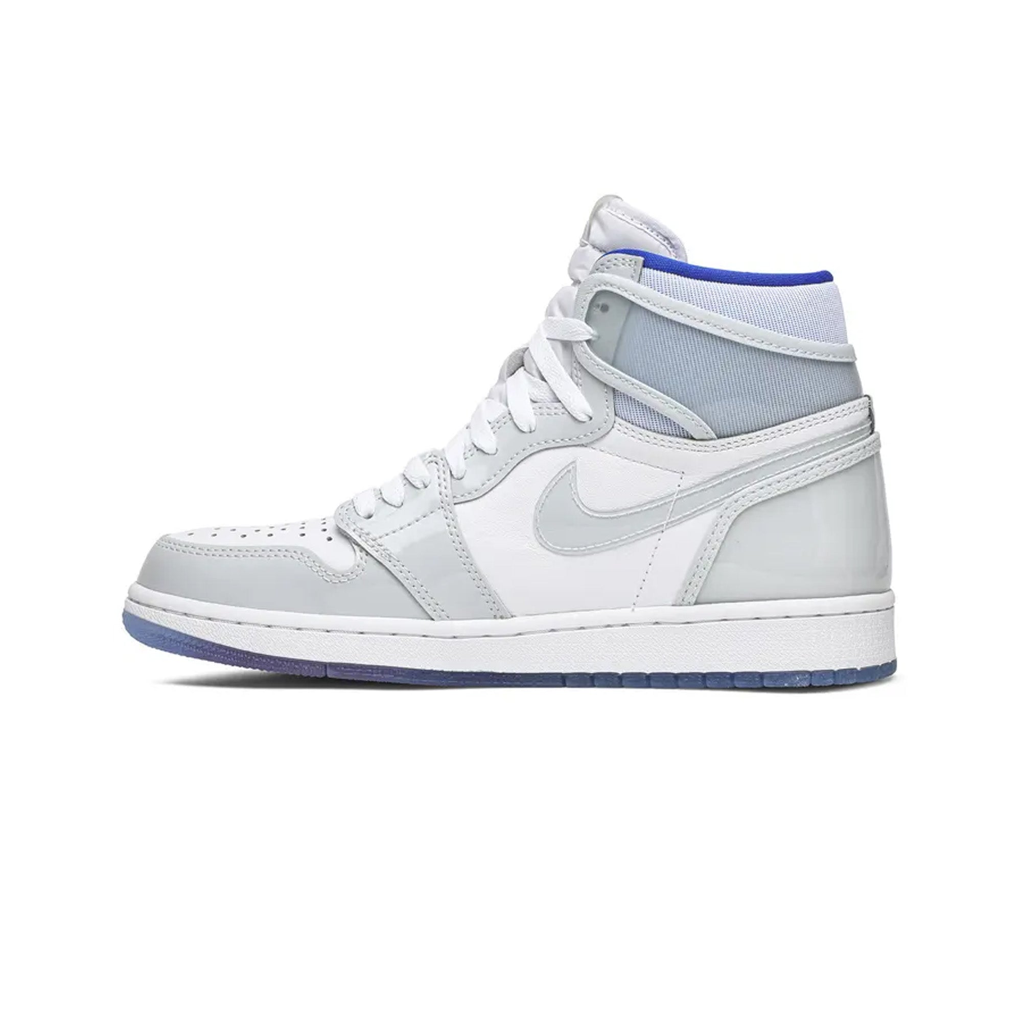 Air Jordan 1 Zoom 'Racer Blue' Men's Basketball Shoes - Lightweight Cushioned Sneakers for Running, Training & Streetwear Fashion