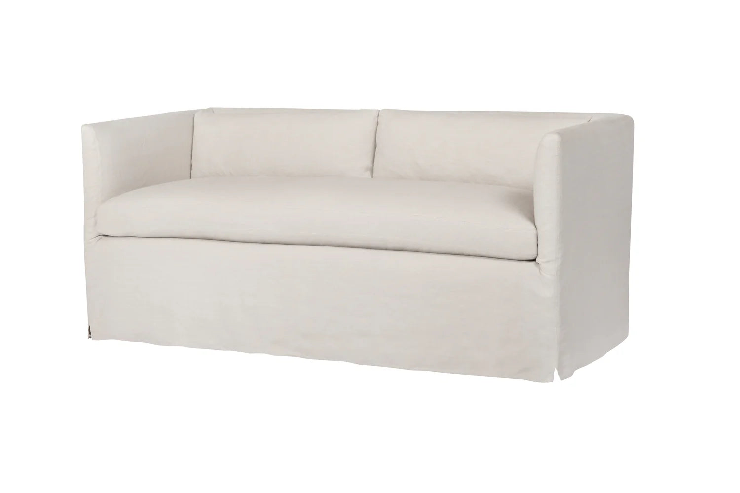 Stewart Slipcovered Sofa - Modern Comfortable Living Room Furniture for Home Decor | Perfect for Family Gatherings & Relaxing