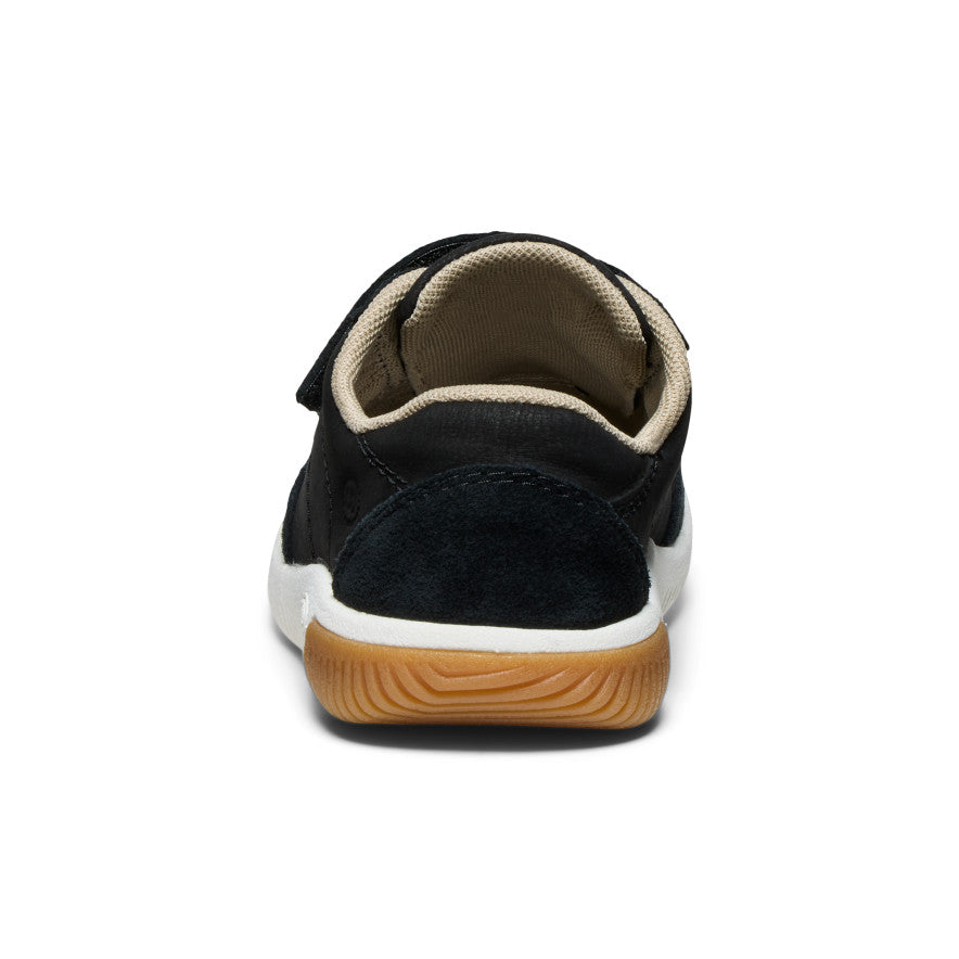 KNX T Toe Sneakers for Toddlers & Little Kids - Black/Star White | Comfortable & Lightweight for Playtime, School & Daily Wear