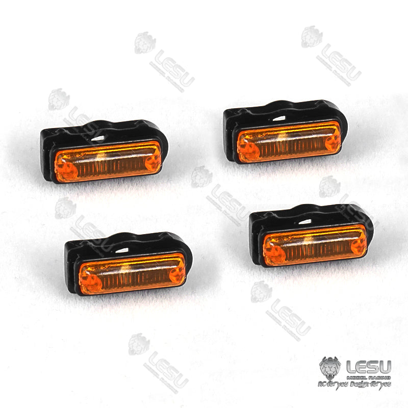 LESU 1/14 Scale LED Spot Light Roof Rotating Lamp for Tamiya RC Tractor Truck - DIY Accessory Parts with Multiple Versions - Perfect for RC Car Customization & Nighttime Racing Scenes