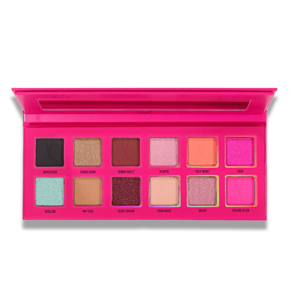 Blend Bunny Cosmetics Plastic Eyeshadow Palette - Vegan & Cruelty-Free Makeup Palette for Professional & Everyday Use - Perfect for Makeup Artists, Beauty Enthusiasts & Gift Giving