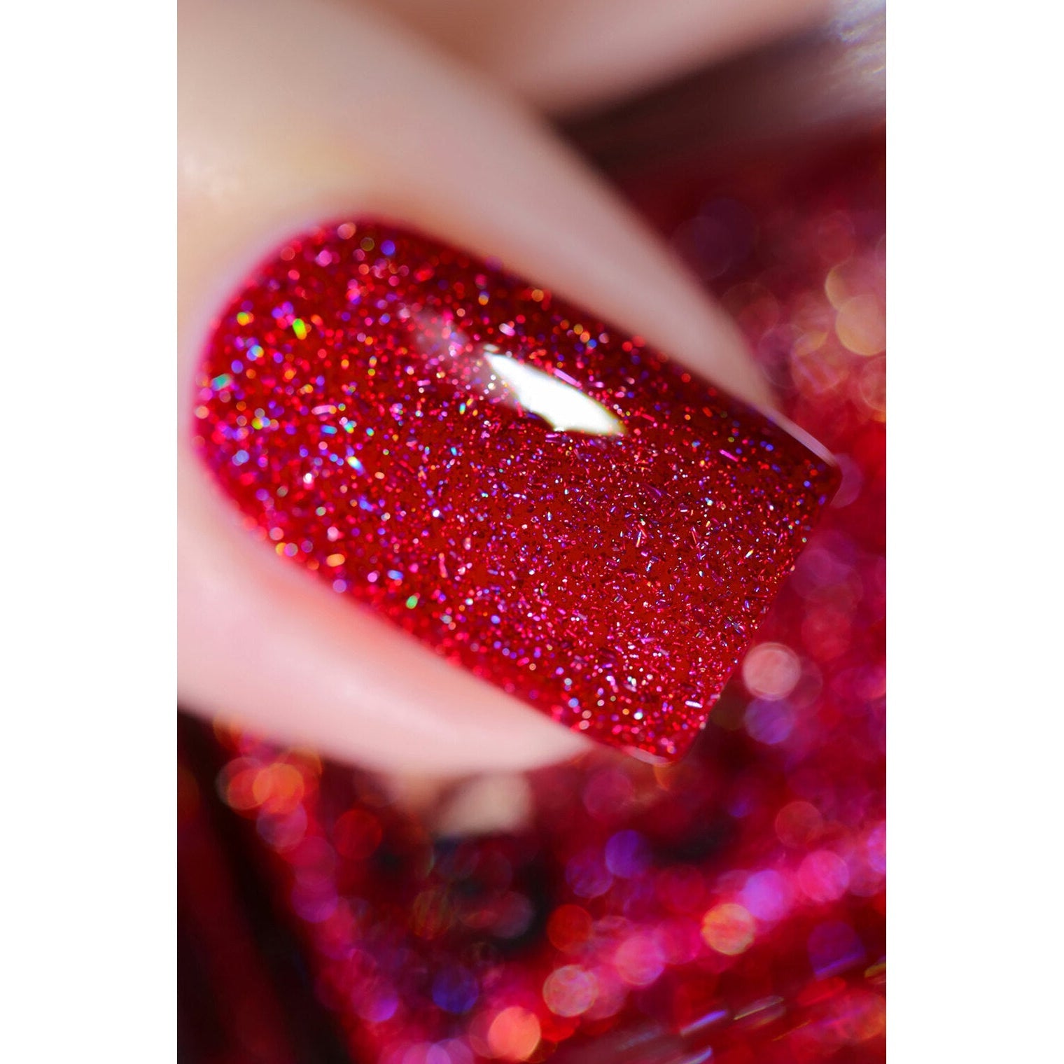 Cirque Colors Ruby Red Nail Polish - 0.37 oz Long Lasting Vegan & Cruelty Free Nail Lacquer for Manicure & Pedicure - Perfect for Parties, Weddings & Special Occasions