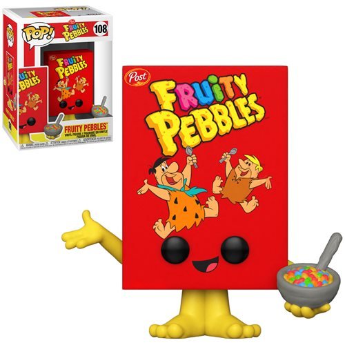 Funko Pop! Vinyl Figure - Fruity Pebbles Cereal Box Ad Icon Collectible Toy [108] - Perfect for Display, Gifts & Pop Culture Fans