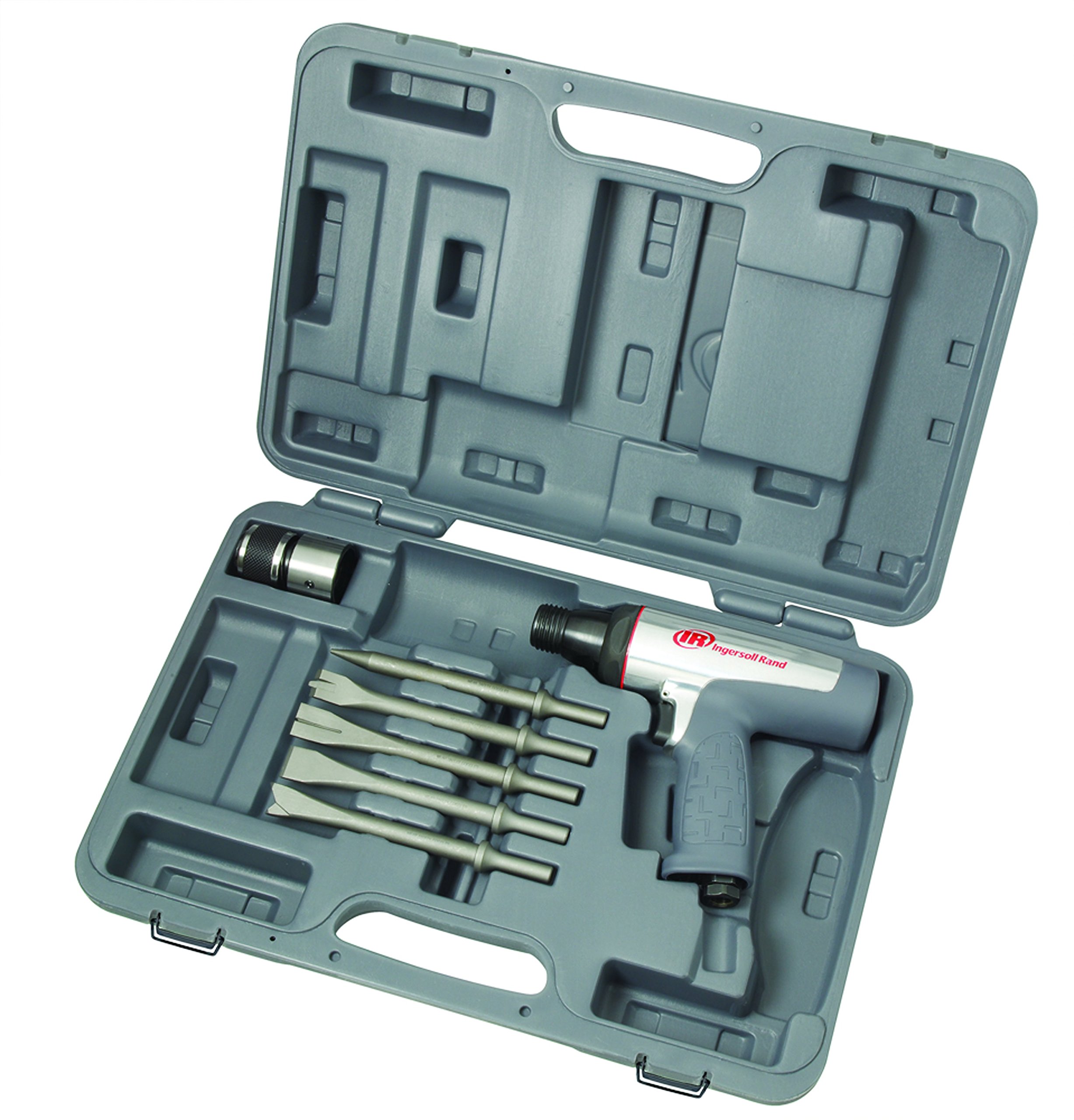 Ingersoll Rand 122MAXK Short-Barrel Vibration-Reduced Air Hammer Kit - Medium Duty Pneumatic Tool for Auto Repair & Metalworking