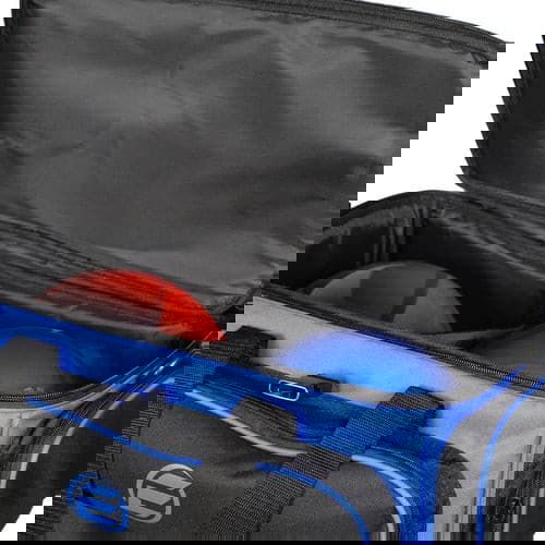 ELITE 4 Ball Stackable Roller Bowling Bag - Royal/Black | Durable & Spacious for League Play & Tournaments | Perfect for Professional Bowlers & Enthusiasts