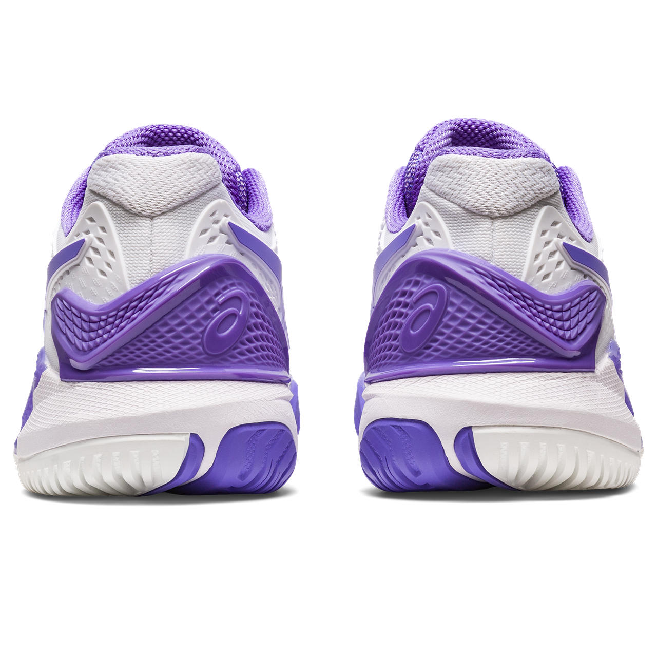 ASICS Gel Resolution 9 Wide Women's Tennis Shoes - White/Amethyst - Premium Court Shoes for Women with Enhanced Support & Cushioning - Perfect for Competitive Tennis Matches & Training Sessions