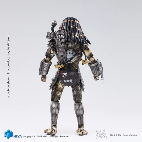 1/18 HIYA 5inch Action Figure - Exquisite Mini Series PREDATOR Open Mouth Jungle Hunter Collectible Toy | Perfect for Display, Gift Giving & Action Figure Enthusiasts