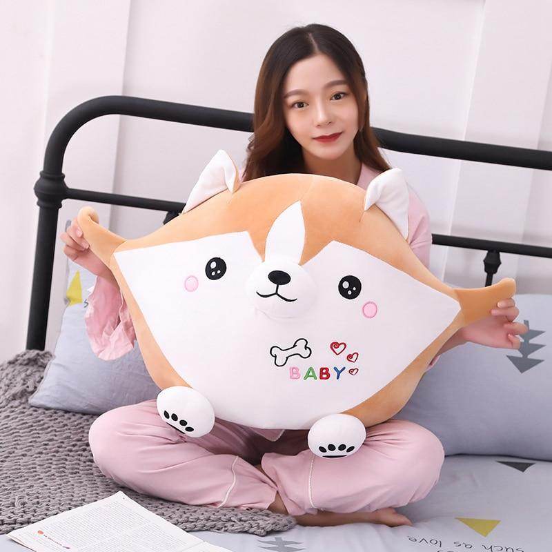 Adorable Baby Shiba Inu Plush Toy - Soft Stuffed Animal Dog for Kids & Collectors - Perfect for Cuddling, Gifts, and Home Decor