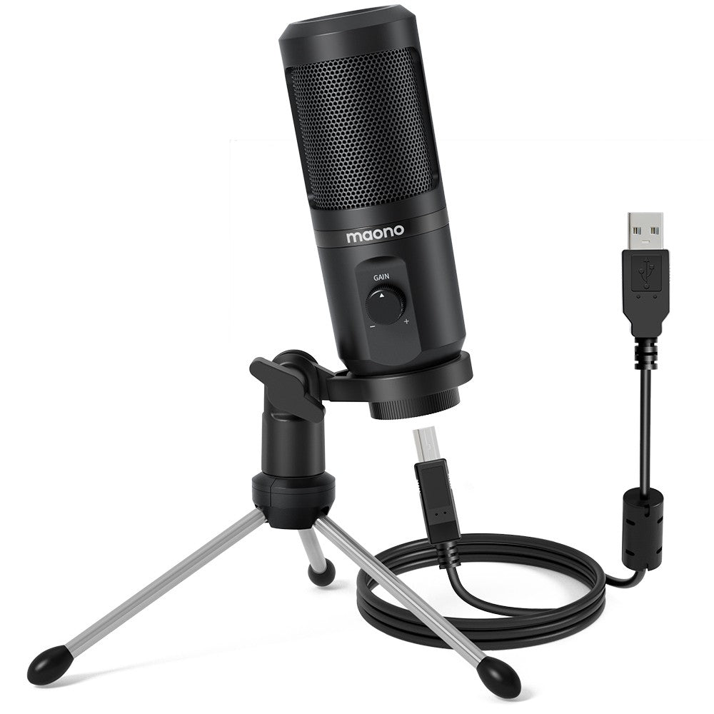 Maono AU PM461TR Professional USB/XLR Dynamic Microphone for Podcasting, Streaming & Recording - Ideal for Home Studio, Gaming & Voiceovers