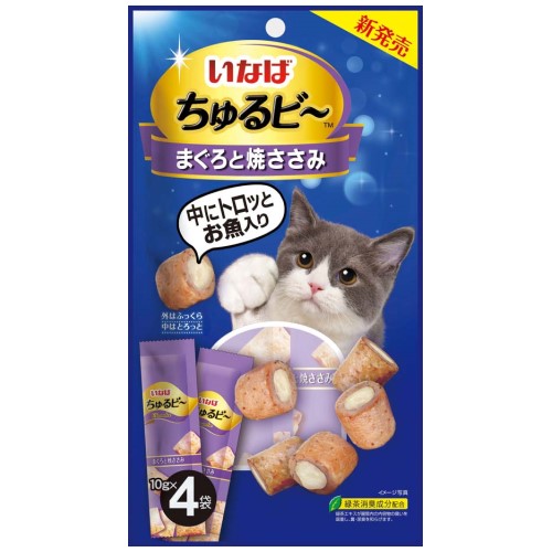 Premium Ciao Cat Treats - Churubee Grilled Chicken & Tuna Flavor - Delicious Natural Snacks for Indoor & Outdoor Cats - Perfect for Training, Rewards, and Bonding Moments