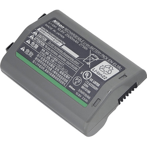 Nikon EN-EL18c Rechargeable Lithium-Ion Battery for D6, D5, D4s & D4 DSLR Cameras - Professional Photography & Videography Power Solution