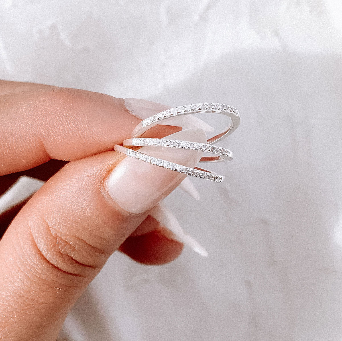 Sparkling Cubic Zirconia Ring for Women - Elegant Wedding, Engagement & Party Jewelry Gift - Perfect for Anniversaries, Prom & Special Occasions