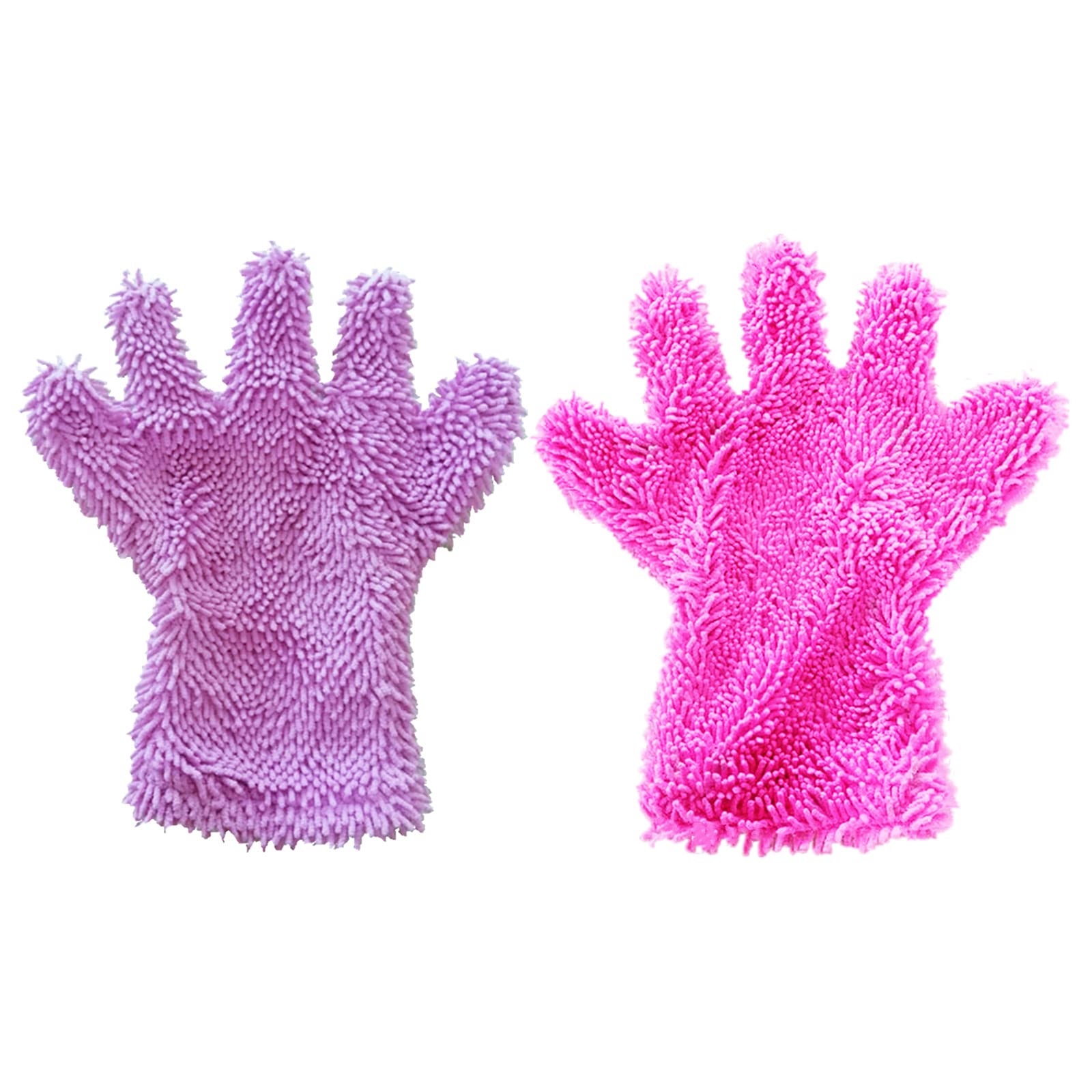 Xuptor 2-Pack Ultra Absorbent Car Wash Mitt Gloves - Microfiber Cleaning Mittens for Cars, Trucks & SUVs - Perfect for Hand Washing, Detailing & Scratch-Free Vehicle Care