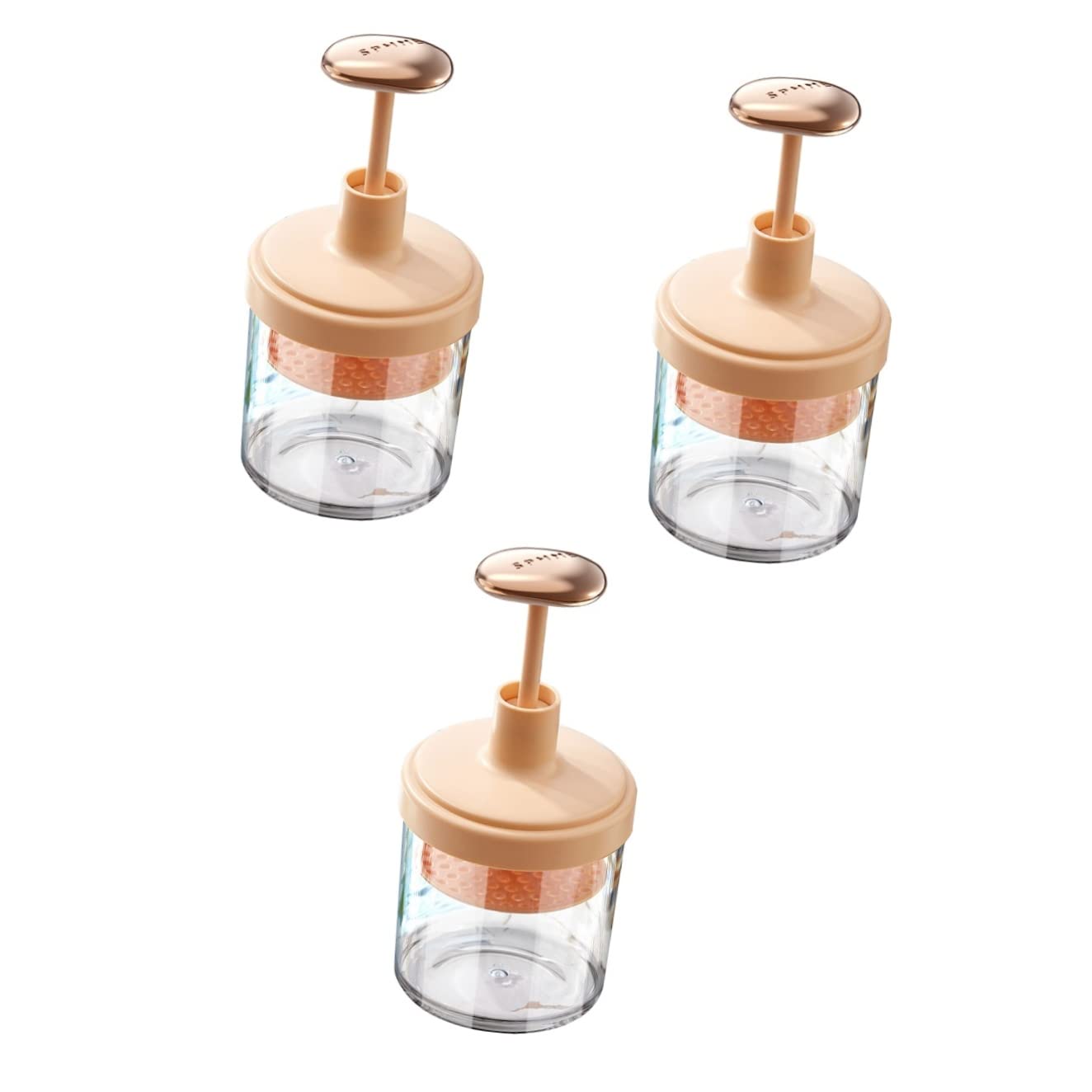 3pcs Foam Maker Bubbler Tool - Facial Cleansing Foam Bottle for Deep Skin Cleaning | Perfect for Spa, Skincare Routine & Travel Essentials
