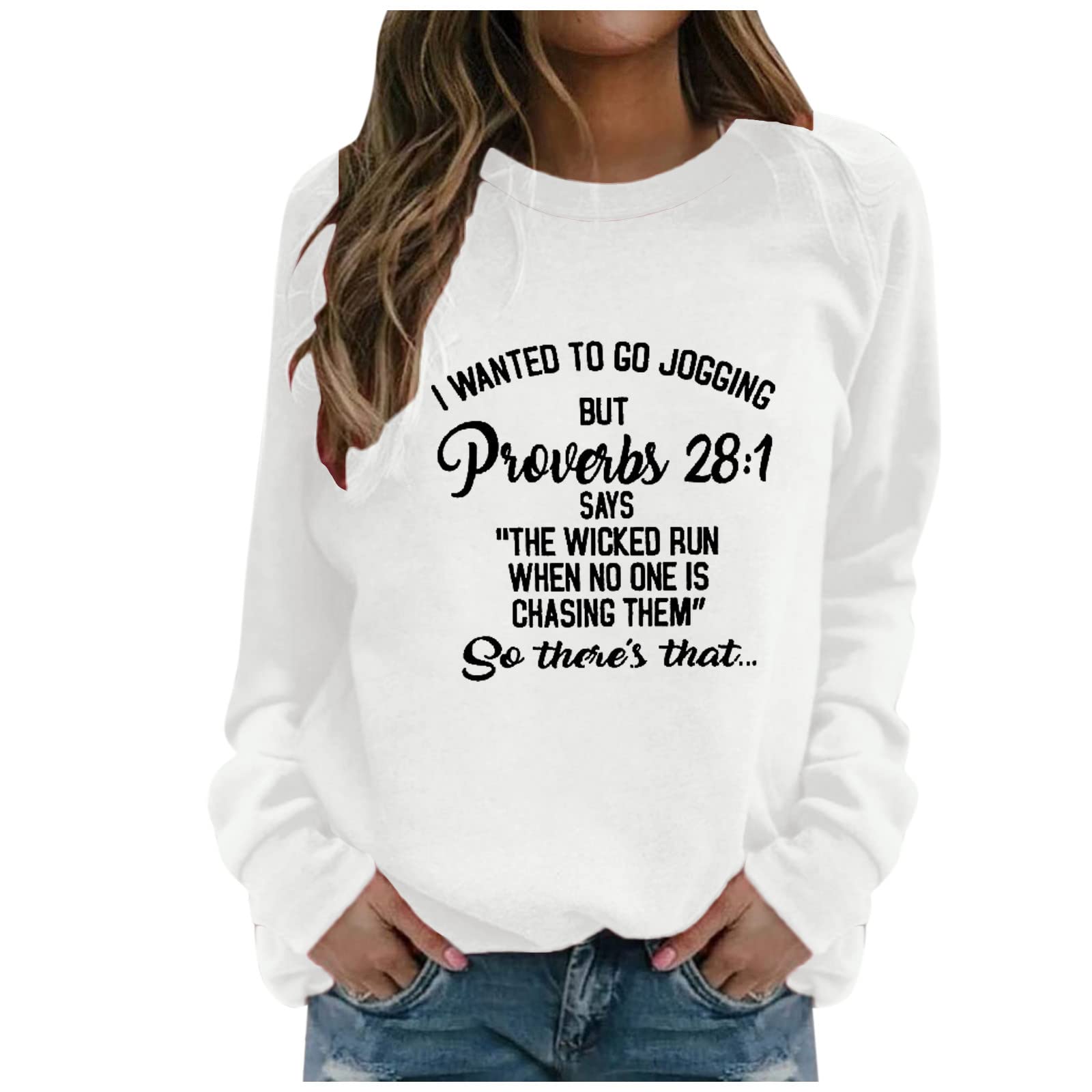 Women's Cropped Long Sleeve Tops - Sexy Pullover Round Neck Loose Fit Letter Print Blouse | Casual Wear, Street Fashion, Party Outfit