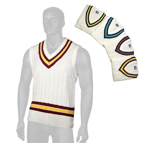 Gunn & Moore Junior Cricket Slipover - Lightweight & Breathable Cricket Vest for Youth Players - Perfect for Training, Matches & Outdoor Sports Activities