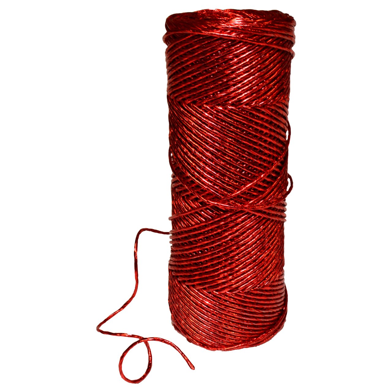 Morex Metallic Ribbon 110yd Red for Gift Wrapping & Crafts
