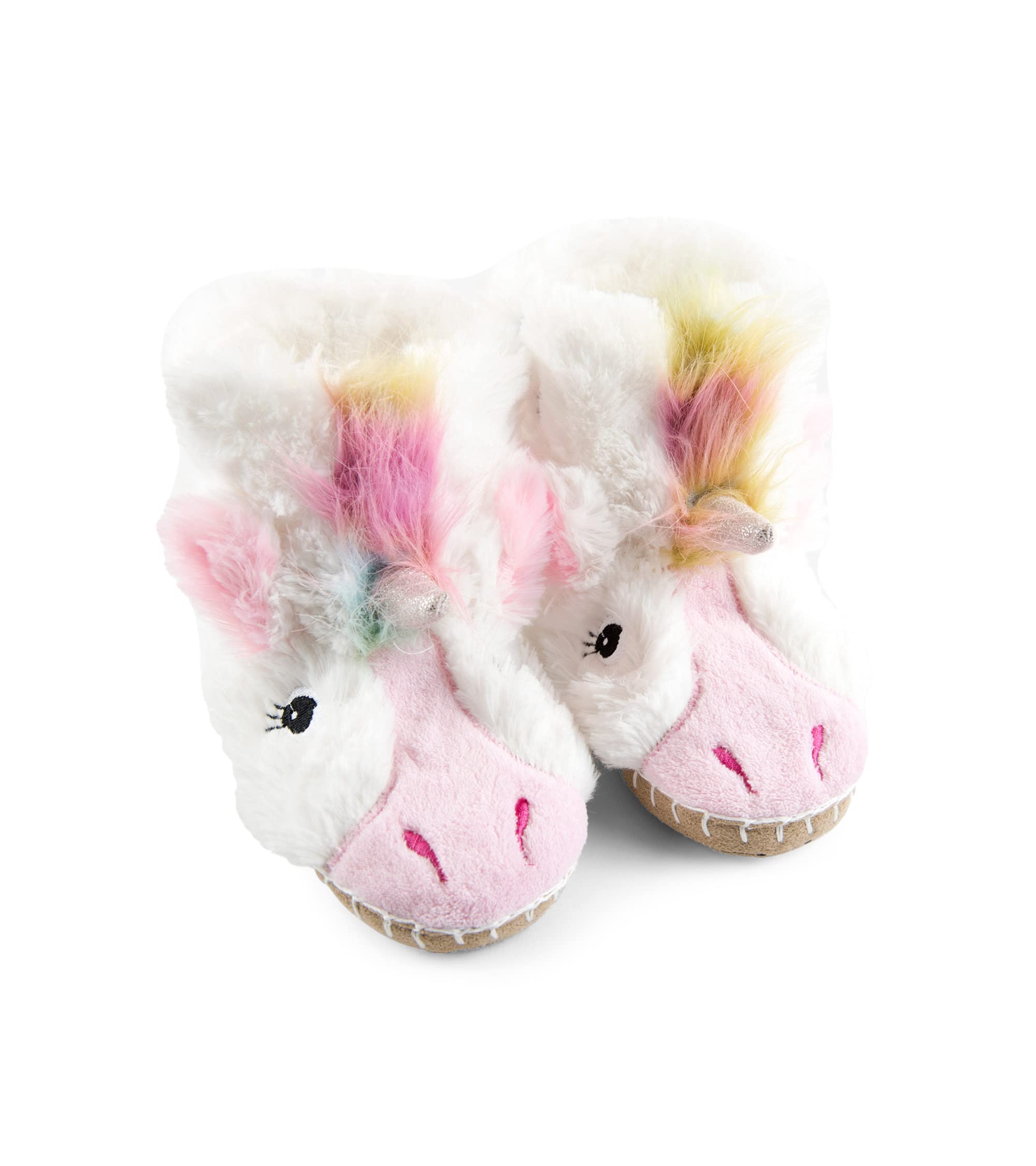 Hatley Kids' Slouch Slippers - Cozy Blue House Design Indoor/Outdoor Slippers for Boys & Girls - Perfect for Playtime, Lounging & Cold Floors
