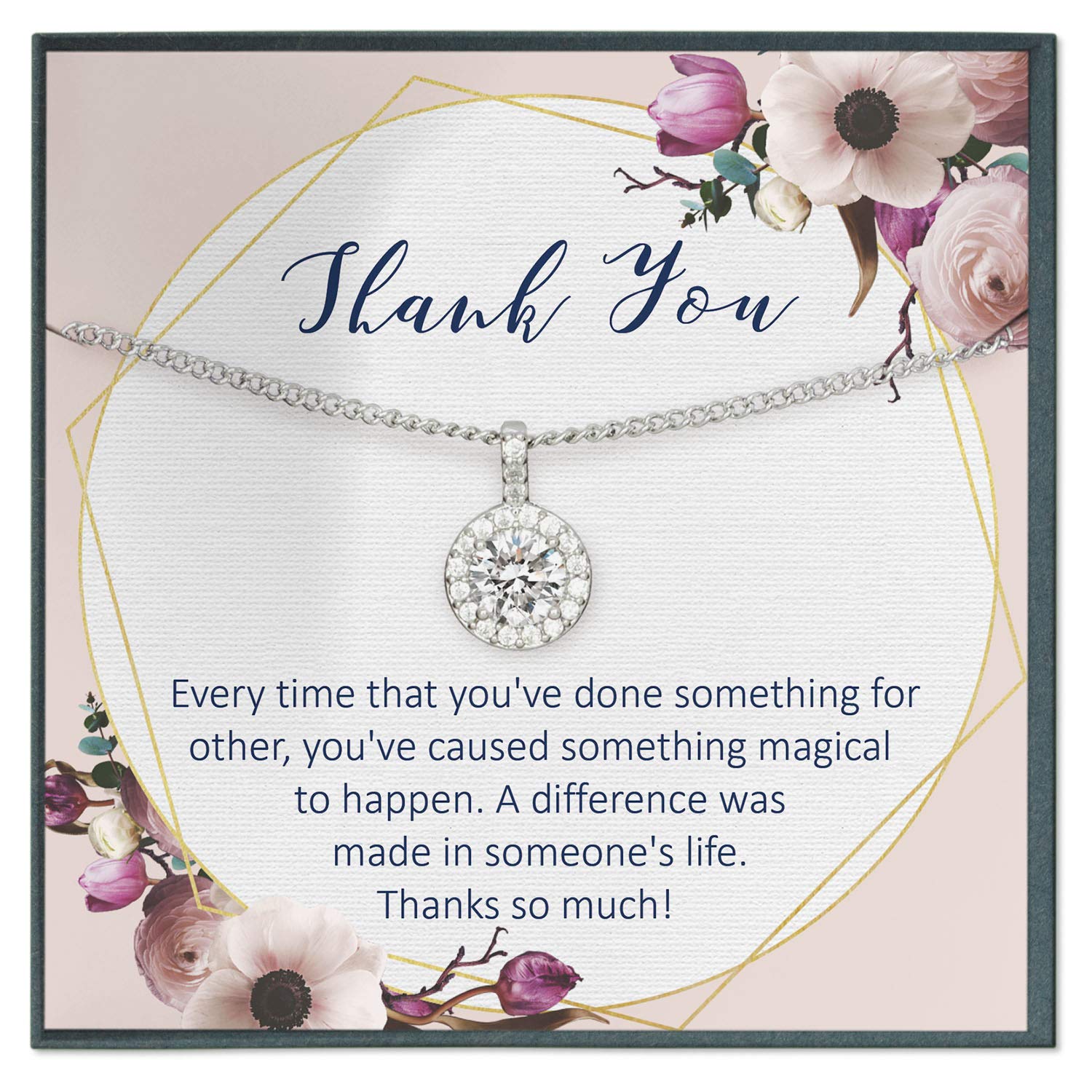 Grace of Pearl Thank You Gifts for Nurses - Elegant Appreciation Necklace for Caregivers, RNs & Healthcare Workers | Perfect for Nurse Week, Retirement & Recognition Ceremonies