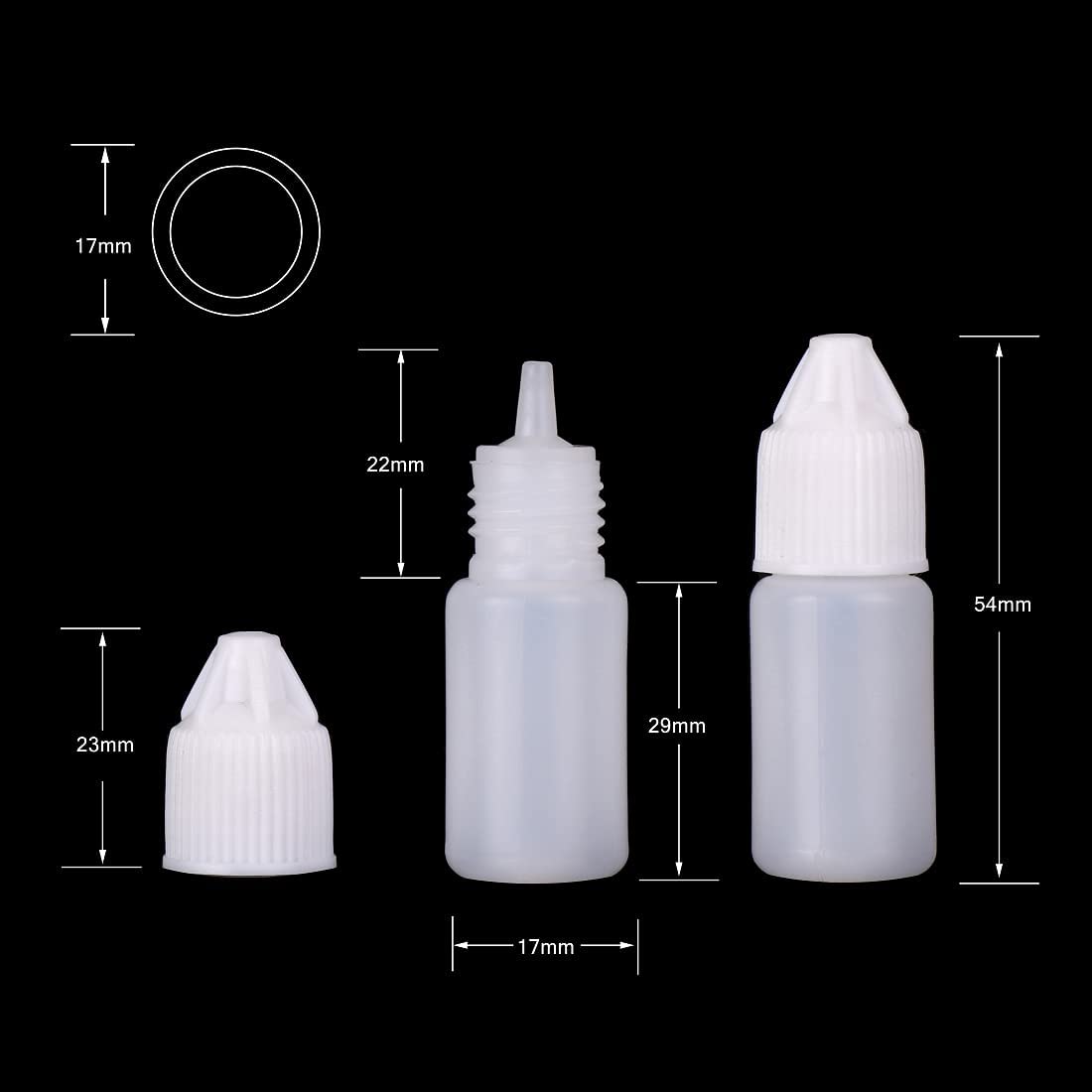 Treza Professional Nail Glue Kit - 5 Bottles Strong Liquid Adhesive for Artificial Nails, False Tips & Acrylic Extensions | Perfect for Salon, Home Manicures & DIY Nail Art