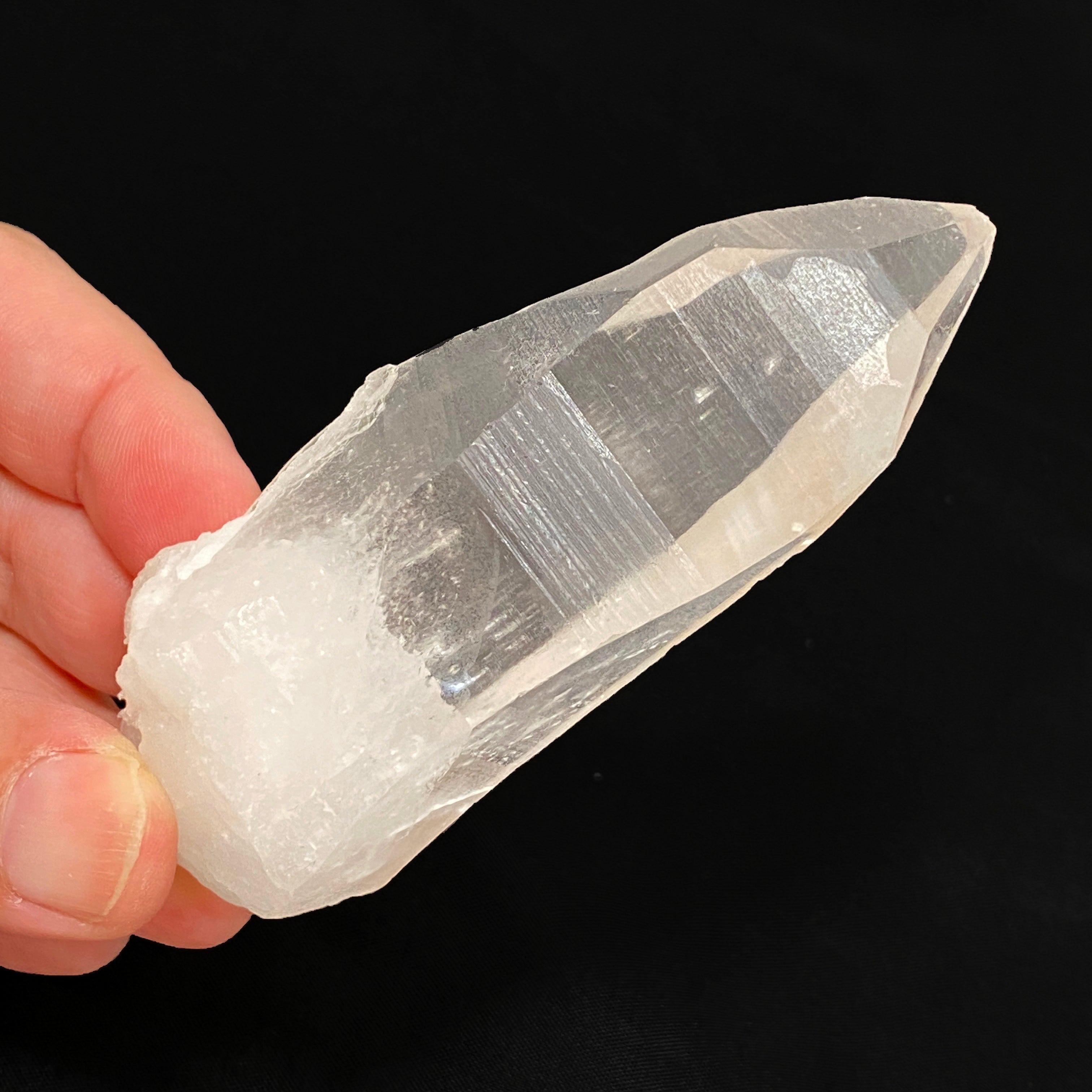 Lemurian Seed Crystal 108g 99x36mm LSQ 12 - Natural Healing Stone for Meditation, Chakra Balancing & Spiritual Growth - Perfect for Yoga, Reiki & Energy Work