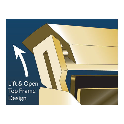 11x17 Premium Hospitality Sign Holder - Wall Poster Display with Satin Aluminum Finish for Restaurants, Hotels & Event Venues