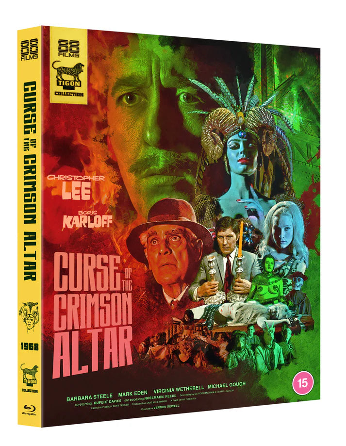 Curse of the Crimson Altar Blu-ray | Classic Horror Movie | HD Remastered Edition | Perfect for Halloween Movie Nights & Horror Film Collections