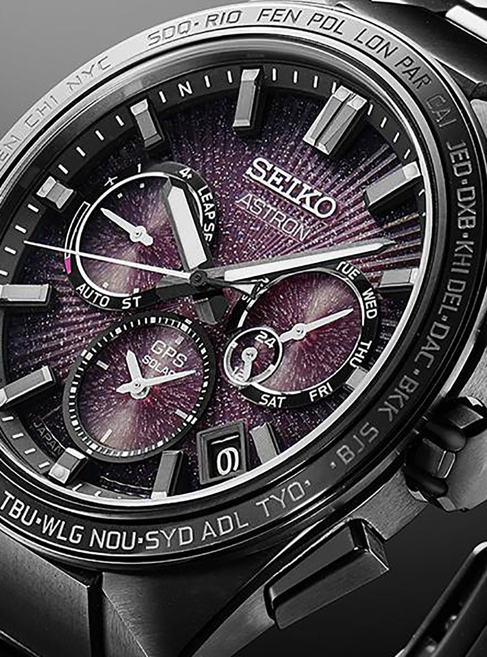 SEIKO ASTRON NEXTER GPS Solar Watch SBXC123 / SSH123 - Japan Made Limited Edition JDM - Perfect for Business Professionals & Luxury Watch Collectors