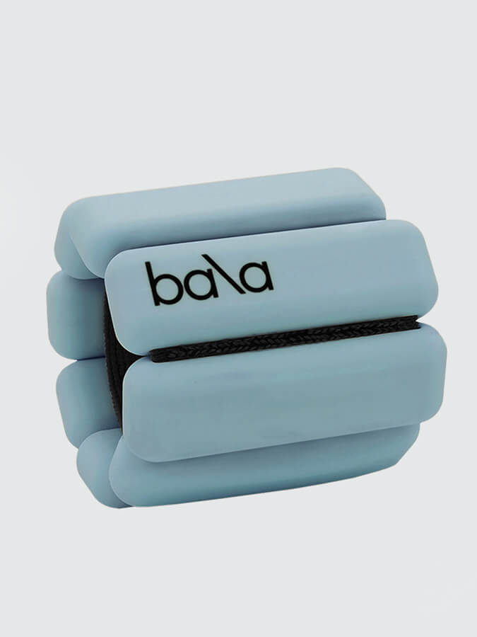 Bala 1lb Adjustable Ankle & Wrist Weights for Women & Men - Lightweight Fitness Weights for Walking, Running, Workout & Physical Therapy