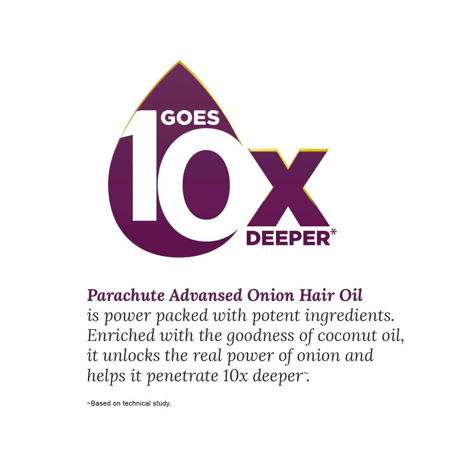 Parachute Advanced Onion Hair Oil with Comb Applicator - Promotes Hair Growth & Reduces Hair Fall - Enriched with Natural Coconut Oil & Vitamin E - 200ml - Perfect for Daily Hair Care & Scalp Massage