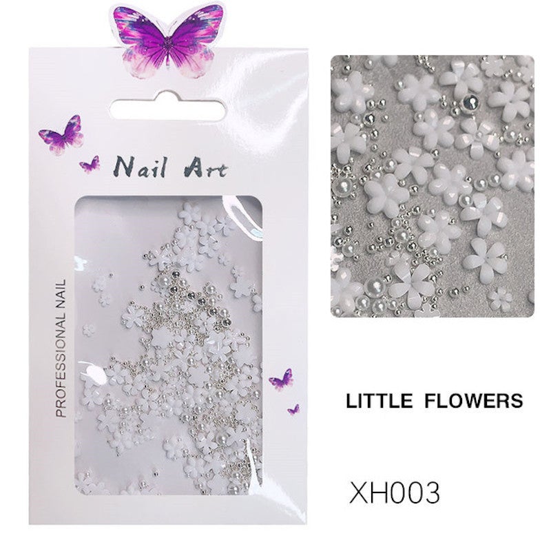 Beautiful Acrylic Flowers and Beads for DIY Crafts, Home Decor, Jewelry Making - Perfect for Wedding Centerpieces, Gift Wrapping & Scrapbooking