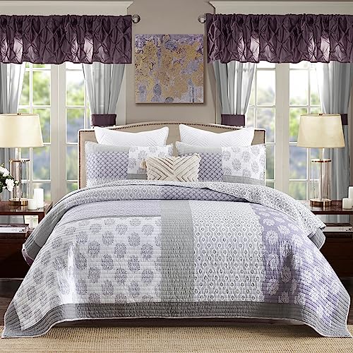 Purple/Grey/White