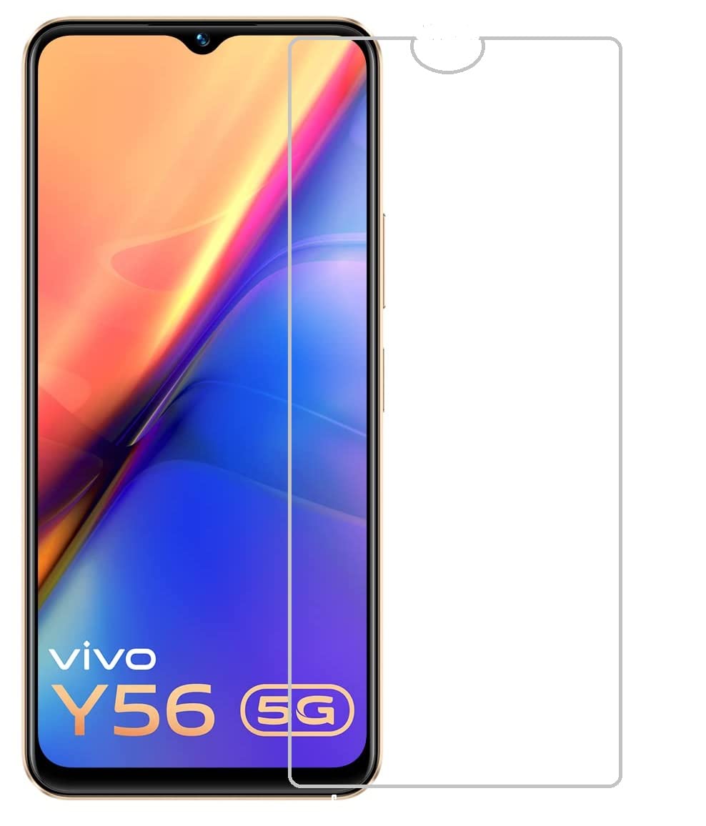 4 YARDS Vivo Y56 5G Tempered Glass Screen Protector - Full Coverage Front & Back Protection with Unbreakable Flexible Film - Perfect for Everyday Use, Travel, and Outdoor Activities