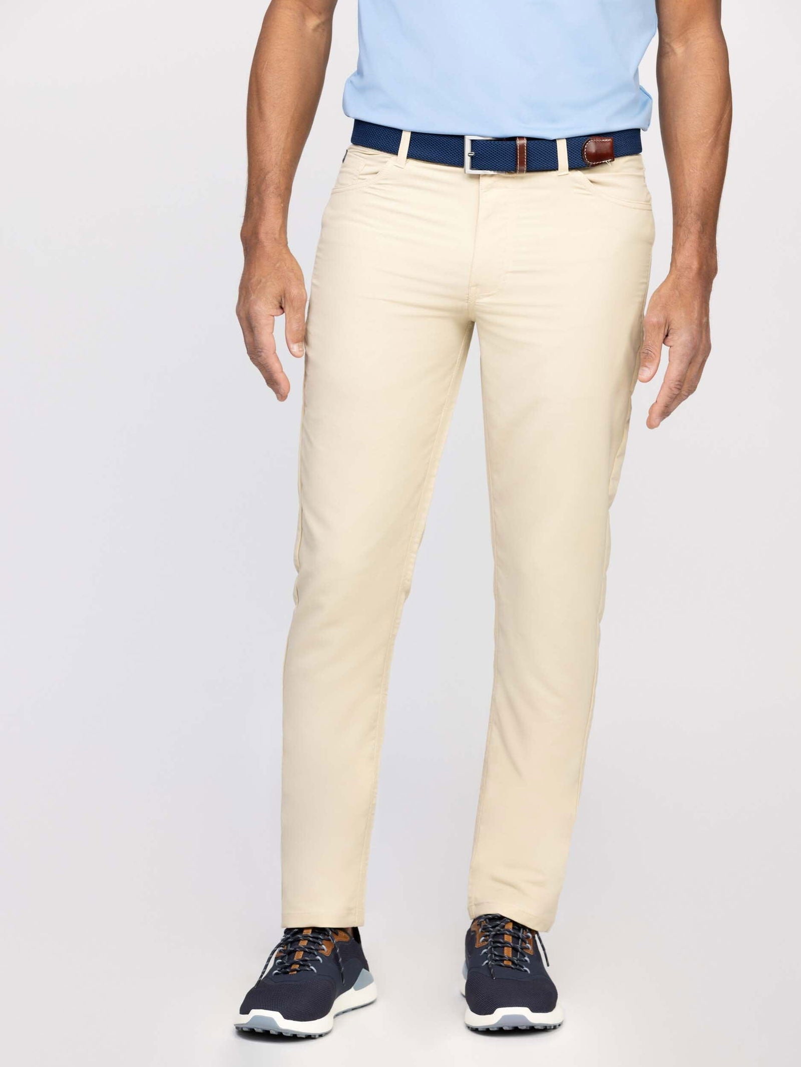 Lawton 5 Pocket Khaki Pants for Men - Comfortable Casual Work Pants for Outdoor, Office & Daily Wear