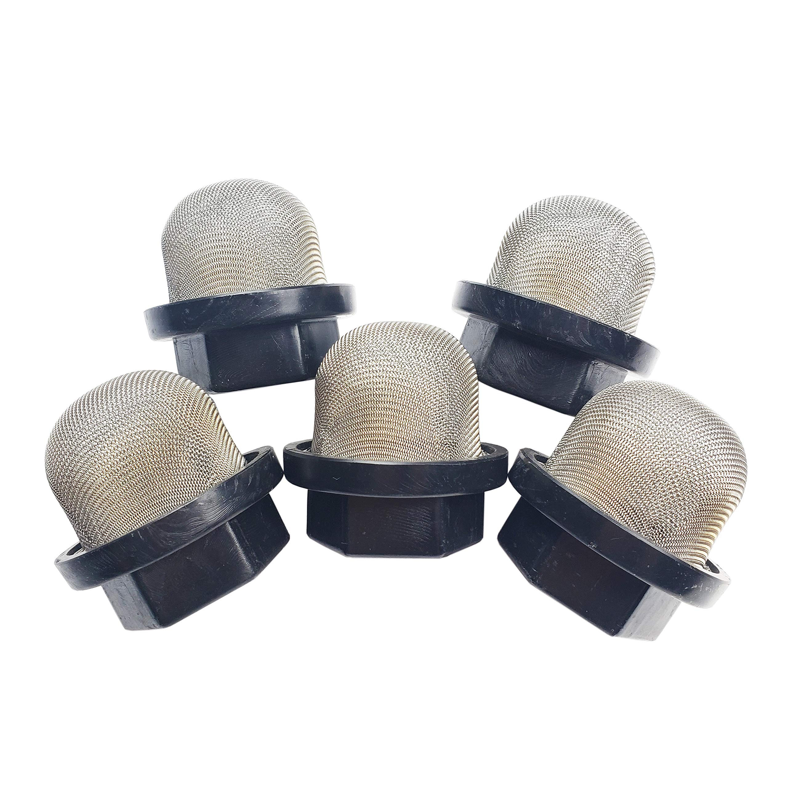 5 PCS - Titan/Wagner/Spraytech Inlet Strainer Screen (Suction Strainer) - 1-5/16 Inch Thread - 30 Mesh - 710-191 or 710191 - Perfect for Paint Sprayers, Pressure Washers & Industrial Filtration Systems