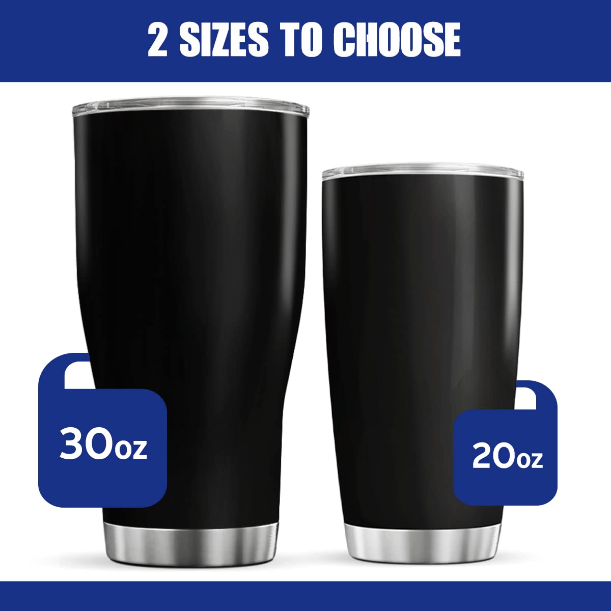 Personalized Stainless Steel Tumbler with Lid - 20oz Insulated Travel Mug, Leakproof Double Wall Vacuum Cup for Hot & Cold Drinks - Perfect Gift for Women (Mermaid Design) - Great for Coffee, Tea, Wine - Ideal for Christmas, Birthday, Office, Gym & Outdoor Activities