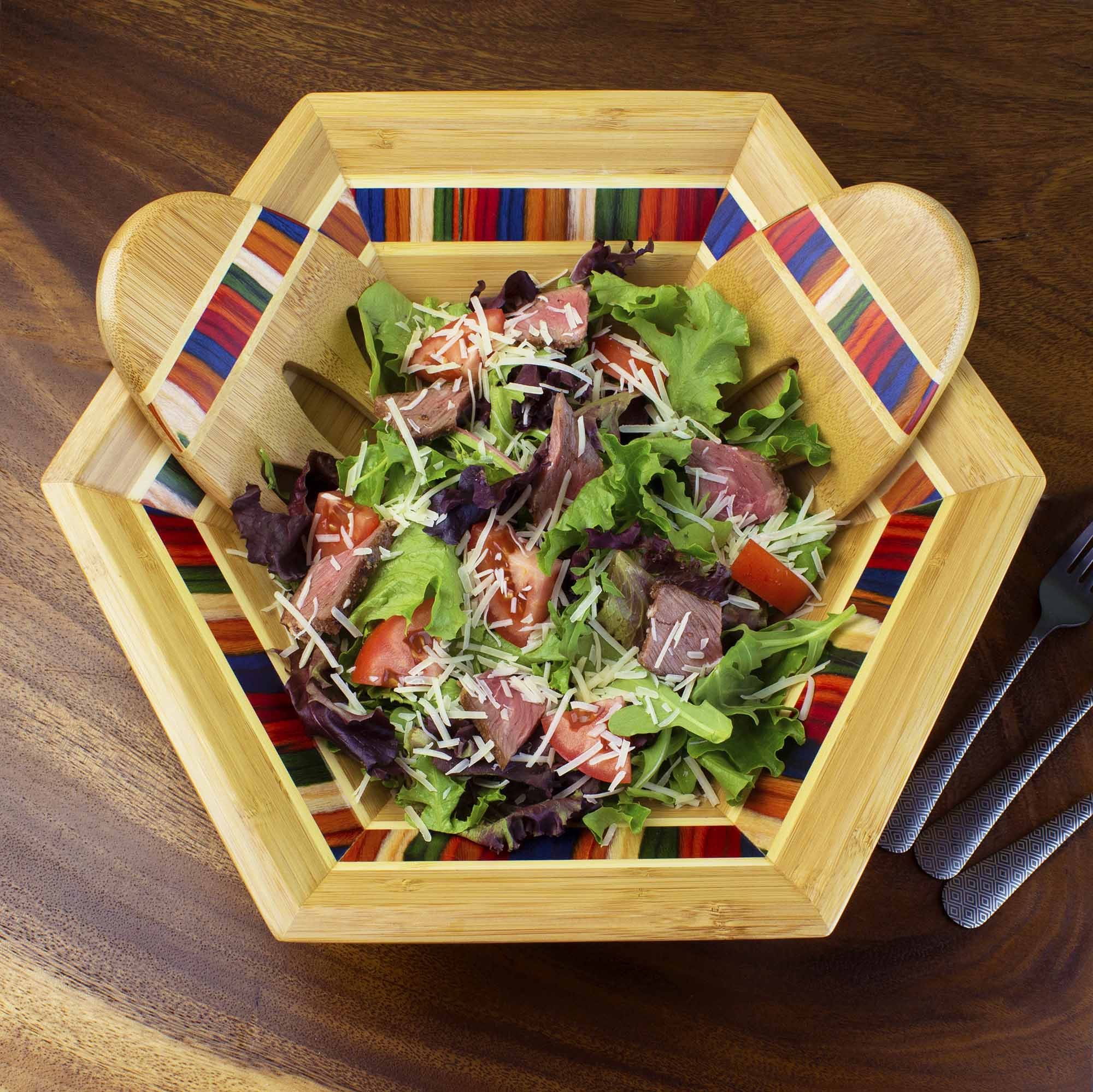 Baltique® Marrakesh Collection Salad Bowl & Serving Set - 12