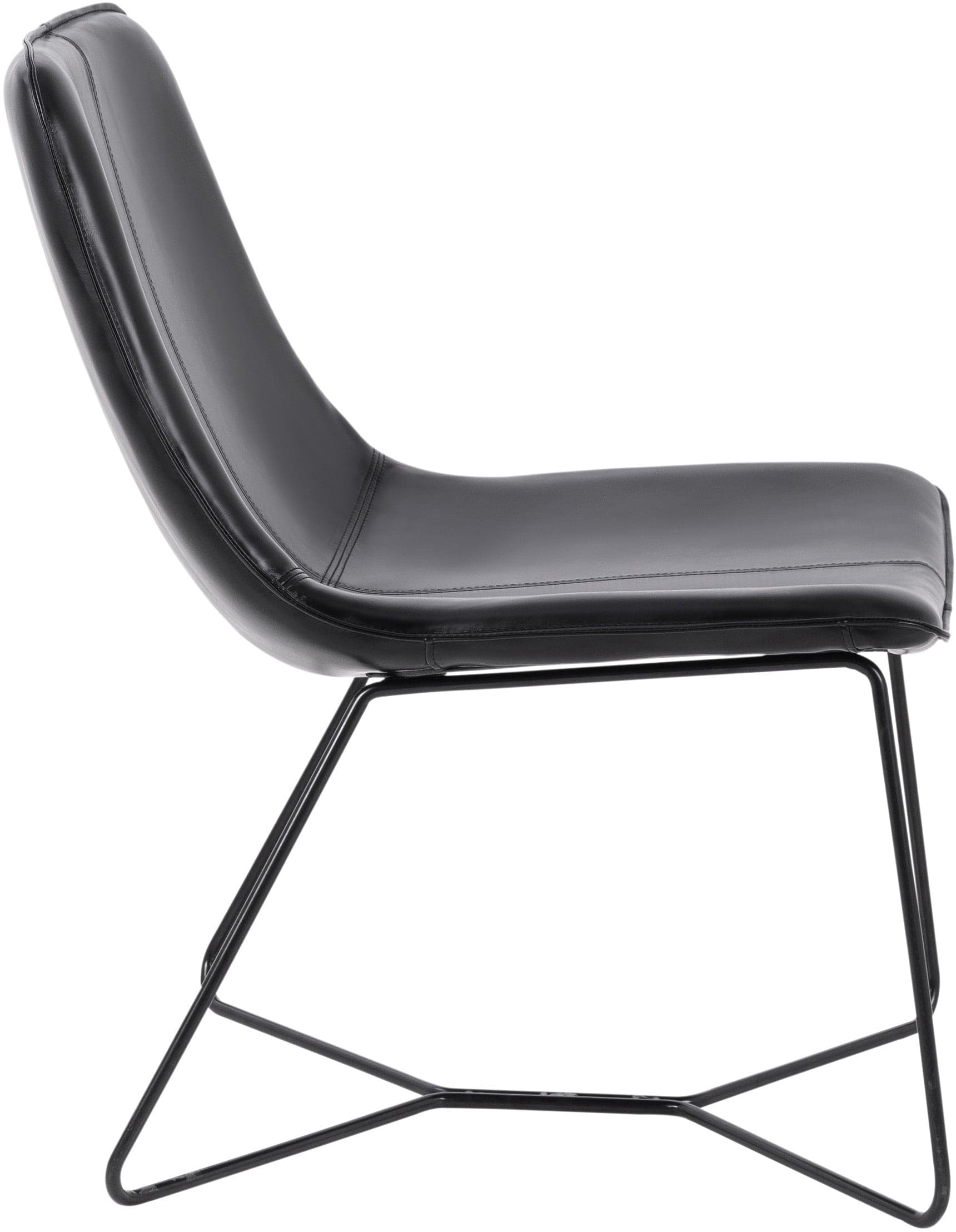 Office Star Grayson Accent Chair - Modern Home Office Chair with Padded Seat & Metal Base - Perfect for Home Office, Living Room & Reading Nook