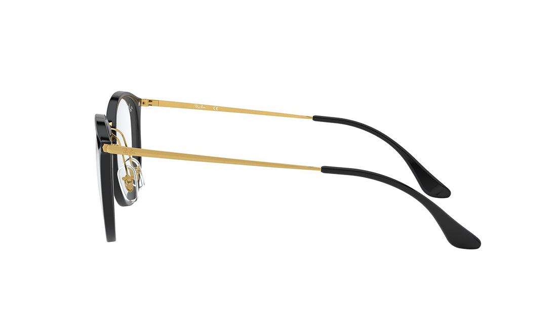 RayBan 0Rx7140 Classic Aviator Sunglasses - Polarized UV Protection for Men & Women - Perfect for Driving, Travel & Outdoor Activities