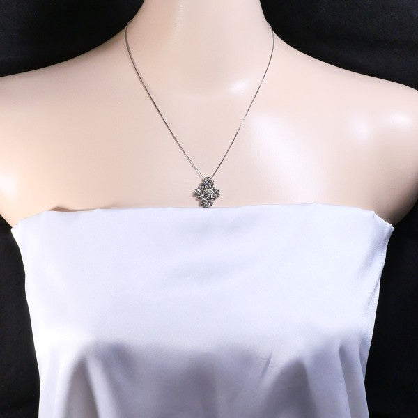 18K White Gold Brown Diamond Necklace 0.85ct with Certificate - Elegant Jewelry Gift for Women, Perfect for Anniversaries, Weddings & Special Occasions