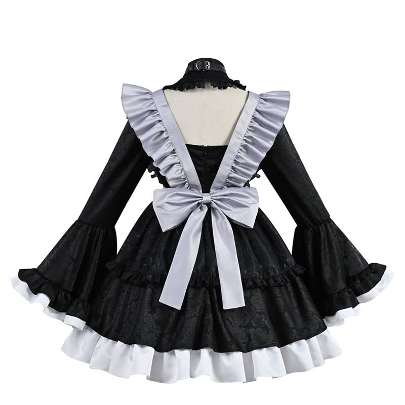 Anime My Dress-Up Darling Kuroe Shizuku Cosplay Costume Kitagawa Marin Black Maid Dress - Halloween Cosplay, Anime Convention, Party Outfit & Photoshoot