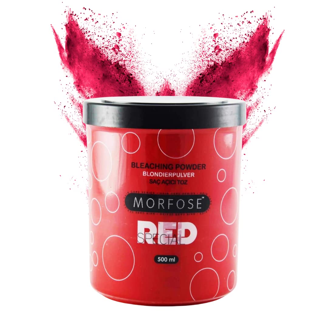Morfose Professional Hair Bleaching Powder 450g (15.8oz) - Salon-Grade Lightener for Blonde & Highlighting | Perfect for Salon Stylists & At-Home Hair Coloring