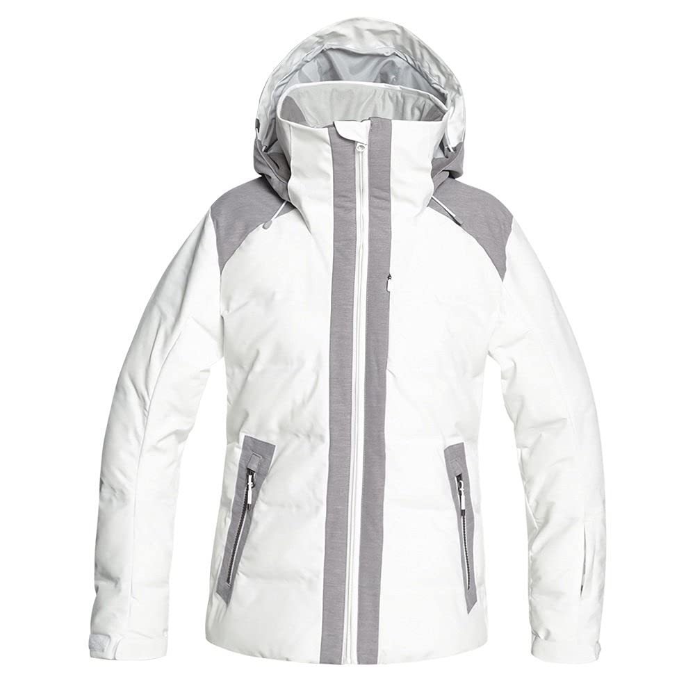 Roxy Women's Clouded Insulated Snowboard Jacket - Waterproof, Warm Winter Jacket for Skiing & Snowboarding | Perfect for Cold Weather & Outdoor Adventures