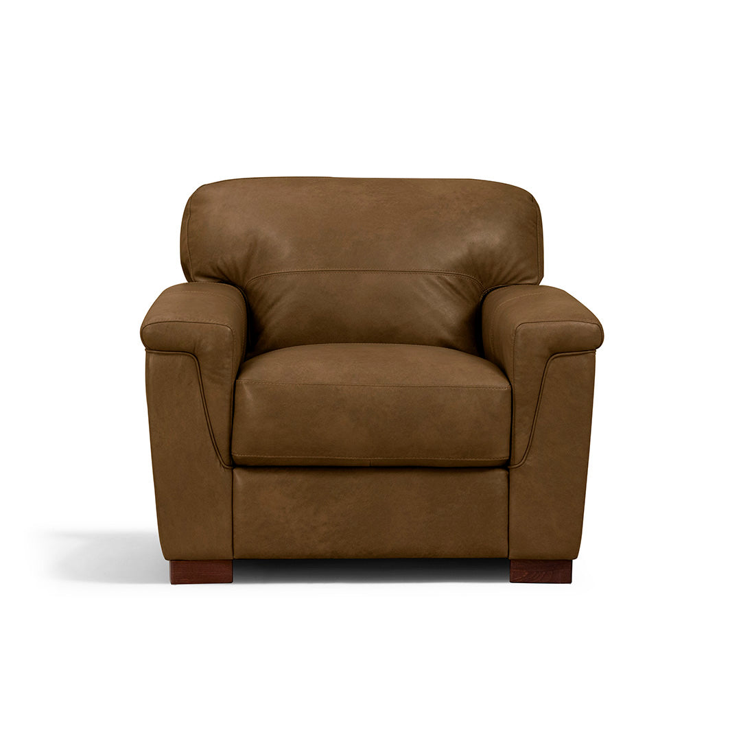 Premium Olympia Leather Chair - Modern Office & Living Room Furniture for Comfort & Style - Perfect for Home, Office, and Lounge Spaces