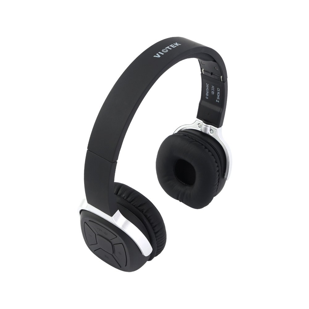 VIOTEK NB-9 Wireless Bluetooth Headphones with Microphone - Ultra Soft Ear Cushions, 45H Playtime, Active Noise Cancelling & Deep Bass - Perfect for Workouts, Commuting & Online Meetings